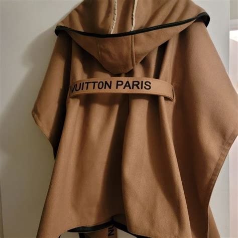 louis vuitton hooded cape|caped hoodie.